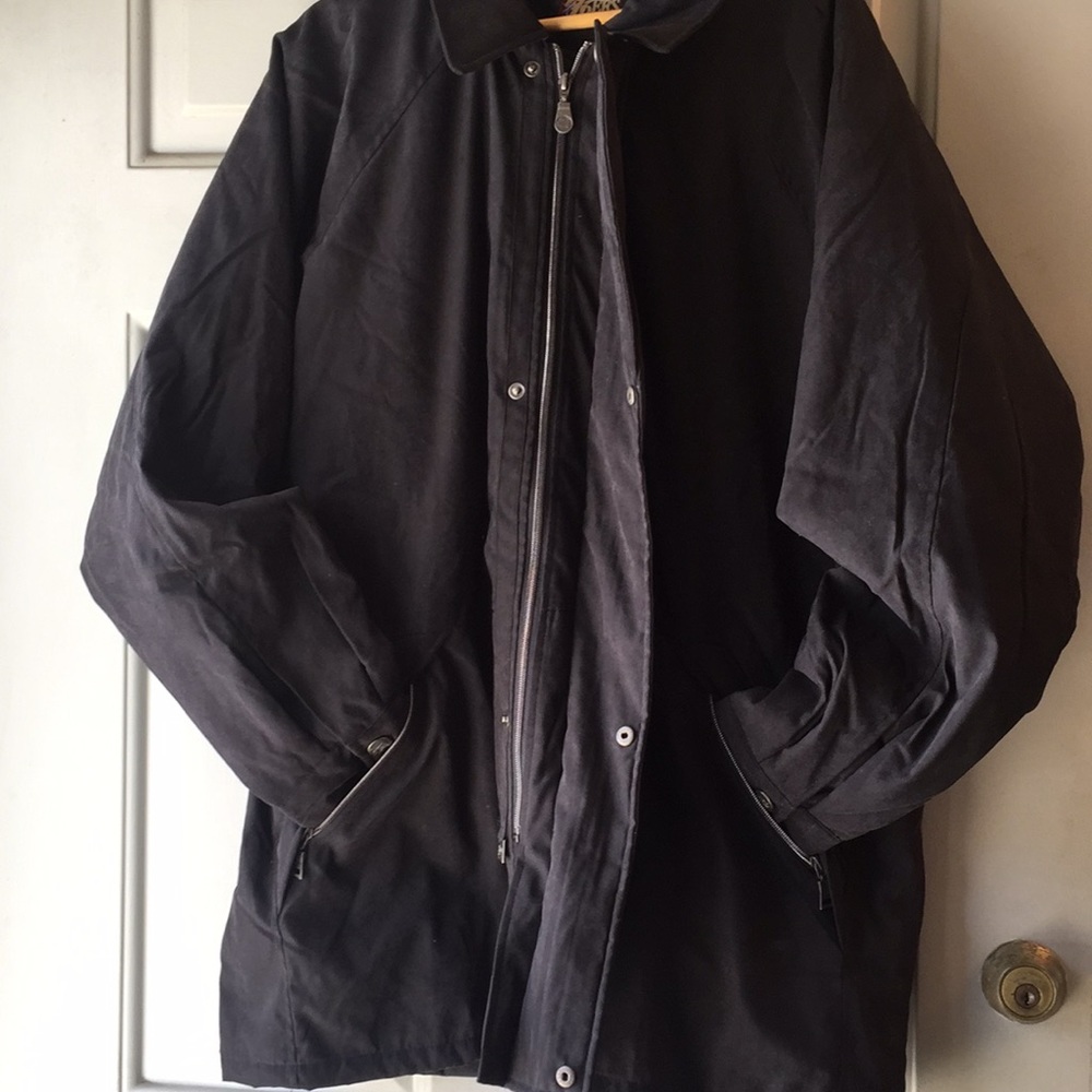 NEW Men’s 76ERS DOUBLE BRUSHED MICROFIBER car coat THINSULATE lining